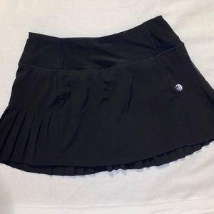 MPG Sport Pleated Tennis Skirt Black Size Small